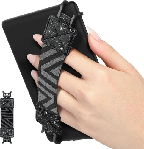 Vista 40 de MoKo Correa de mano de seguridad para tablet Kindle eReaderFire de 6 a 8 pulgadas, Kindle/Kobo/Voyaga/Lenovo/Sony E-Book Tablet, correa de mano