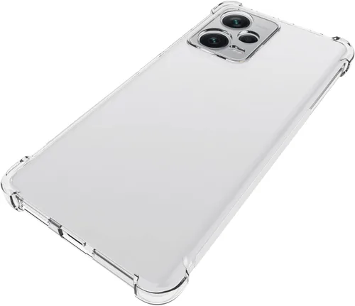 Vista 3 de USTIYA Funda para Redmi Note 12 Pro Plus Pro+Clear TPU Cuatro Esquinas Funda Protectora Transparente Suave