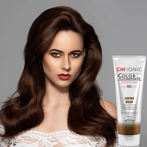 Vista 2 de Acondicionador CHI Color Illuminate, ayuda a mantener el color fresco en cabello natural y teñido, sin sulfato, parabeno y crueldad animal