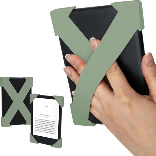 Vista 13 de Strapsicle Correa de Mano de Silicona – Kindle & Paperwhite (6”) Gen 7–10, Kobos de 6” – Mediana – Pack de 2 – Negro – Cómoda Alternativa a la Funda