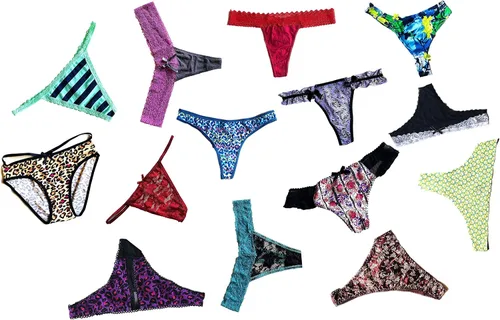 Vista 3 de Morvia Paquete de variedad de bragas para mujer, tanga, hipster, hilo dental, surtido ropa interior multicolor
