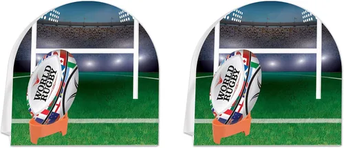 Vista 10 de Beistle Centro de mesa deportivo 3D, 9.25 pulgadas de alto, decoración de mesa atlética de fútbol, baloncesto, voleibol, fútbol, béisbol