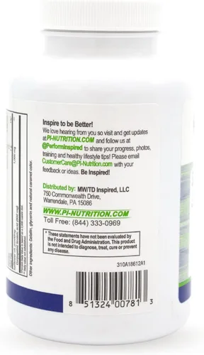 Vista 2 de PERFORMANCE INSPIRED Nutrición - Cápsulas blandas CLA - Big 120 Count