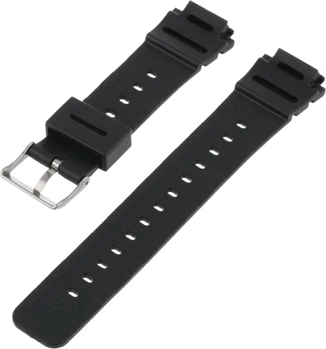 Vista 2 de Voguestrap TX18G1 Allstrap 0.709in negro longitud regular se adapta a Casio G-Shock banda de reloj