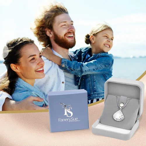 Vista 7 de Fanery sue Personalized Locket Necklace that Holds Pictures, Lockets Necklaces Customize Photo Pciture Pandent Jewelry Valentine's Day Gifts for