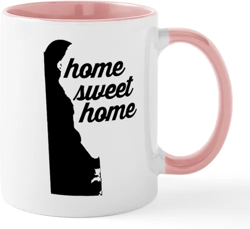 Vista 27 de CafePress Delaware (DE) Euro Mug Taza de café de cerámica de 11 oz (11.0 fl oz)