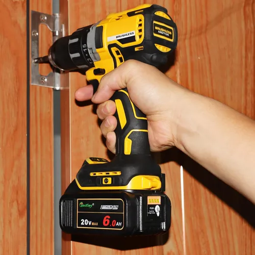 Vista 6 de waitley Batería de repuesto de 20 V 6.0 A compatible con herramientas eléctricas inalámbricas Dewalt DCB200 DCD DCF DCG Series