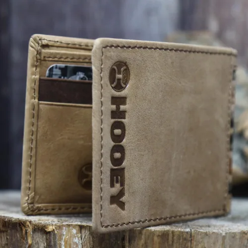 Vista 55 de HOOEY Cuero Bi-Fold Hombre, Hands-Up- Estampado Nómada, Talla única, 2812937