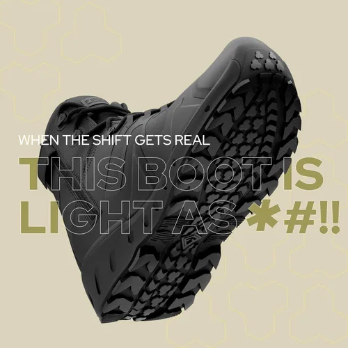Vista 7 de First Tactical AERO-TAC con cremallera lateral media de 5 pulgadas para hombre