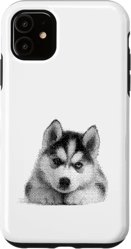 Vista 8 de Cute Siberian Husky for Dog Mom and Paw Parents Case for iPhone 16
