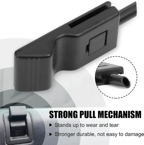 Vista 4 de RDBS 2 unidades, color negro, para puerta delantera o trasera, para ventana de automóvil, compatible con Chevrolet GMC Silverado Sierra 2007-2013