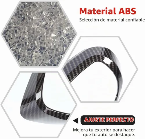 Vista 3 de RT-TCZ Kit de moldura interior de fibra de carbono cubierta accesorios de decoración de consola central para Chevrolet Camaro 2017 2018 2019 2020