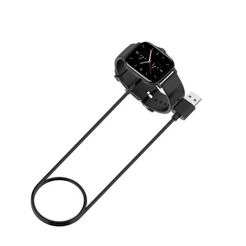 Vista 7 de FitTurn Paquete de 2 cables de carga USB de 3.3 pies de 39.4 in para Amazfit Bip 5, Bip 3, GTS 4 Mini, GTR Mini, GTR 2, GTS 2, GTS 2 Mini, Pop Pro