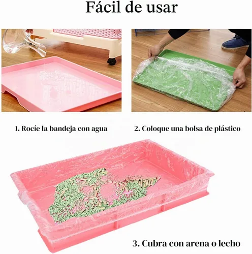 Vista 8 de BNOSDM - Forro desechable para jaula de conejo, 100 unidades, 28 x 20
