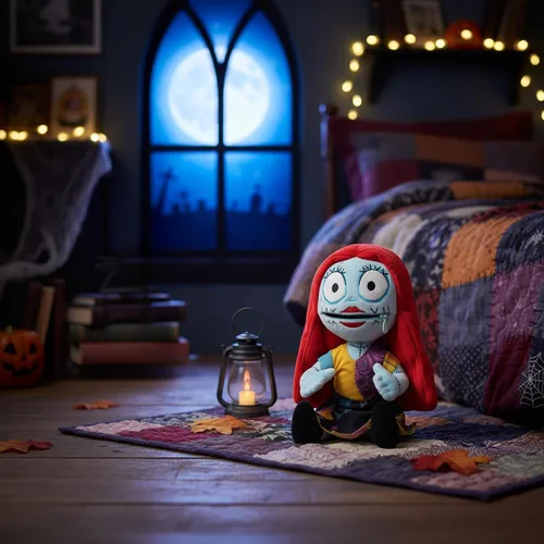 Vista 6 de Quantum Mechanix - Pesadilla antes de Navidad - Peluche de Sally Zippermouth