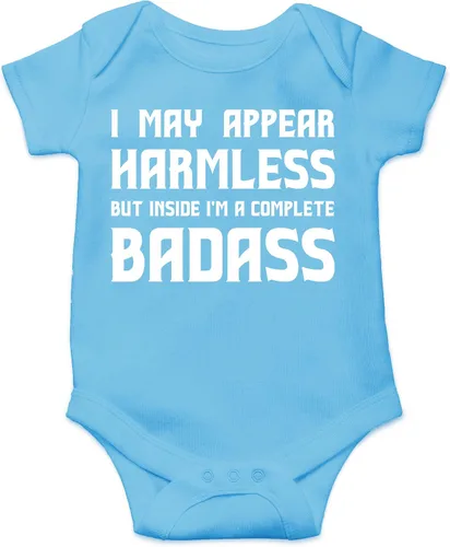 Vista 17 de CBTwear I May Appear Harmless - Ropa de bebé - Divertidos trajes para recién nacidos para niños y niñas