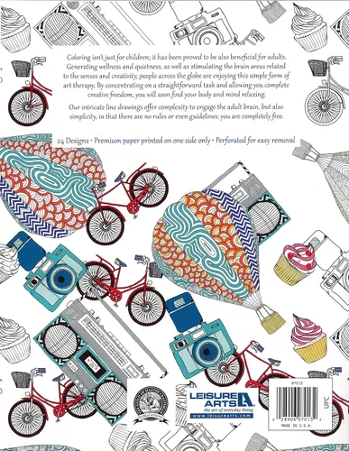 Vista 2 de Leisure Arts Hobby Wonders - Libro para colorear
