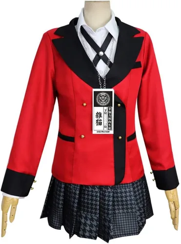 Vista 2 de Disfraz de Halloween para mujer, abrigo de conejo de orejas largas, uniforme escolar, vestido de cosplay