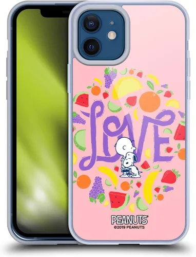 Vista 58 de Head Case Designs Funda de gel suave con licencia oficial de Peanuts Charlie y Snoopy Naturally Sweet compatible con Apple iPhone 7 Plus/iPhone 8