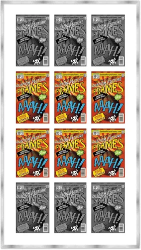 Vista 94 de Marco de cómic negro con alfombrilla negra para cómics de la Edad Dorada