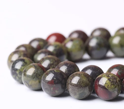 Vista 46 de 100 cuentas de piedra multicolor natural de 0.236 pulgadas (0.236 in), cuentas espaciadoras sueltas redondas para hacer pulseras, collares, aretes