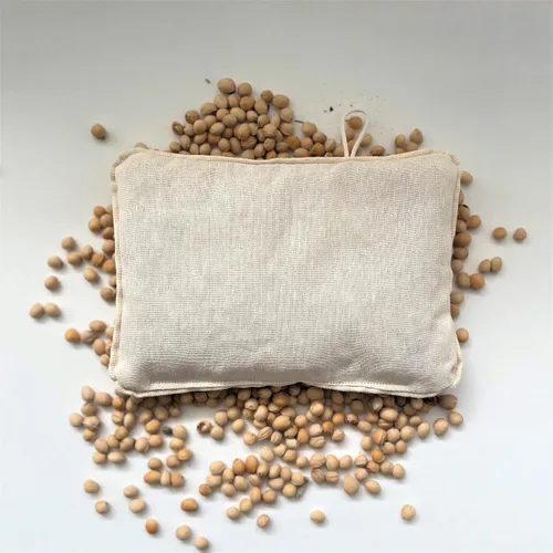 Vista 6 de Tonika Almohada de granos de cereza de 8.82 oz adecuada para dolor de cuello y articulaciones + bolsa térmica natural