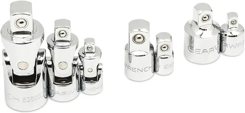 Vista 9 de GEARWRENCH 83 Pc. 1/4, 3/8 ", 1/2" 90 dientes SAE/métrica Juego de herramientas mecánicas con bandeja de espuma EVA - 86529