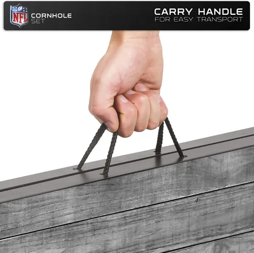 Vista 5 de Wild Sports Juego de Cornhole de madera MDF NFL de 2'x3