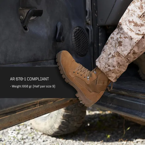 Vista 5 de GARMONT TACTICAL T8 Bifida Military Combat Boots for Men and Women, Army, Air Force, AR670-1 Compliant Footwear, Suede Leather, Multi-Terrain Shoes