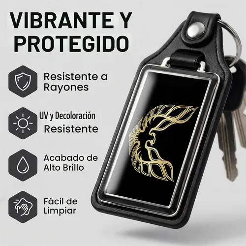 Vista 3 de Brotherhood Car Key Chain for Trans Am Firebird - Classic Models Keychain