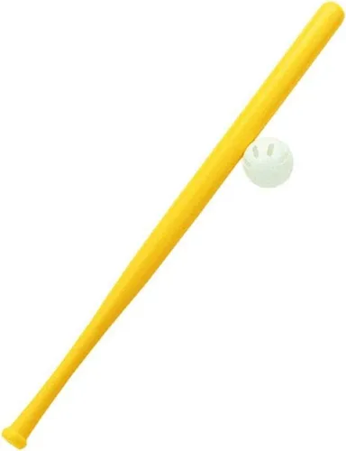 Vista 3 de Wiffle Juego de béisbol y bate (1 docena) – vitrina de suelo incluye 12 juegos de murciélagos amarillos de 32 pulgadas y pelotas de béisbol