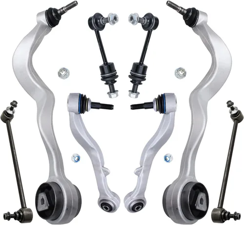 Vista 98 de Detroit Axle - Kit de suspensión frontal de 8 piezas para Chevy Silverado