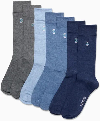 Vista 2 de IZOD Men's Dress Socks - Lightweight Comfort Crew Sock (14 Pack)