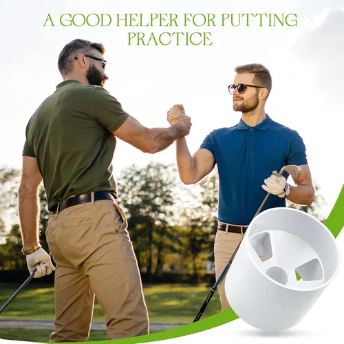 Vista 6 de Leitee Taza de golf para práctica de práctica de agujero verde ABS plástico para patio trasero al aire libre