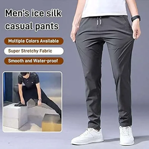 Vista 2 de TOQVTOO Hombres Pantalones Harem, Pantalones japoneses Hombres, Pantalones Harem Hombres, Pantalones japoneses Hombres Lino XJ002