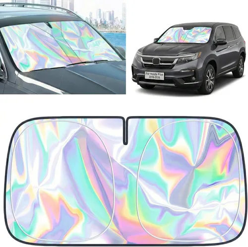 Vista 22 de Parasol para parabrisas BMW X1 E84 2016-2026 – Cubierta plegable para parabrisas X1 E84, accesorios para proteger el coche de los rayos del sol