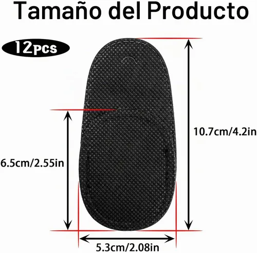 Vista 2 de 12 parches para los ojos, cómodos parches para el ojo izquierdo o derecho, para uso médico profesional, cobertura de un solo ojo, reutilizables