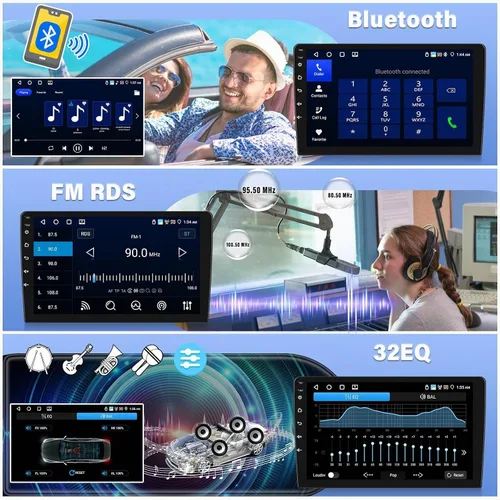 Vista 5 de Android 15 4+64G 9 "Pantalla táctil para Ford F150 2009 2010 2011 2012