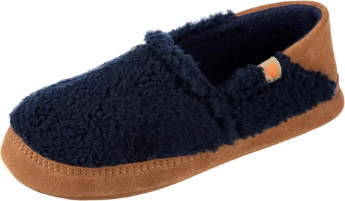 Vista 12 de Acorn - Pantuflas estilo mocasín para mujer Hojas marrones y rosadas