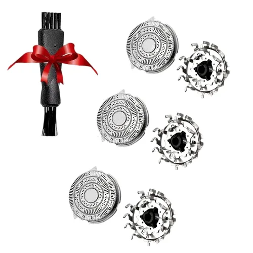 Vista 8 de HQ55 HQ56 - Cuchillas de afeitar de repuesto para Philips Norelco 5817XL 5814XL 5811XL 5810XL, cortador de cuchilla duradera para HQ4 HQ3 HQ442