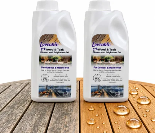 Vista 13 de EcoDecors Loveable - Botella de spray de aceite de teca de 24 onzas, paquete de 2
