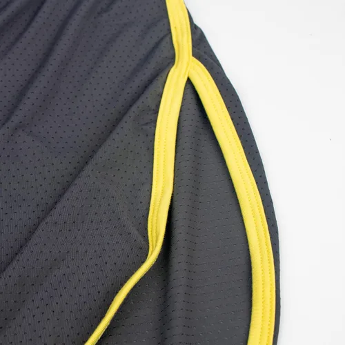 Vista 6 de SUMABA Pantalones cortos de correr de malla para hombre con abertura lateral