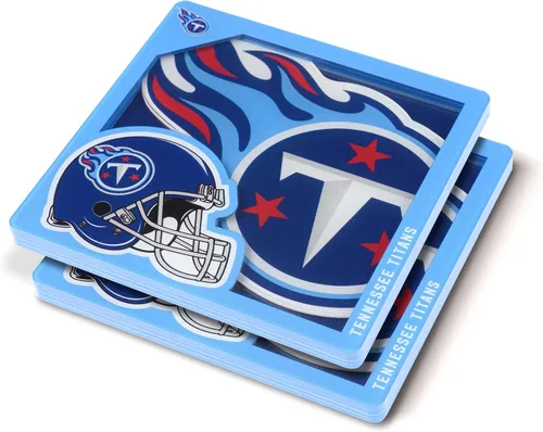 Vista 27 de YouTheFan NFL - Posavasos de la serie de logotipos en 3D