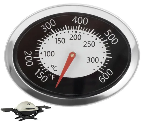 Vista 10 de Termómetro de Tapa de 4.6 cm G432-8L00-W1 para Reemplazo de Termómetro de Parrilla Charbroil Advantage & Tru-Infrared Performance 463625217 1.8
