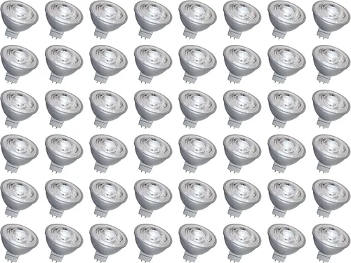 Vista 8 de Satco S8635 - Bombilla LED MR16 de 8 W con respaldo plateado, base GU 5.3, regulable, haz de 15 grados, 2700 K