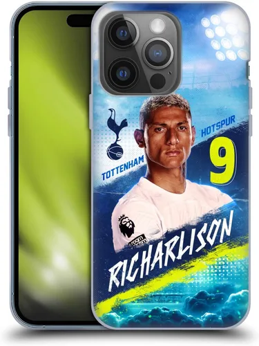Vista 16 de Head Case Designs Officially Licensed Tottenham Hotspur F.C. Cristian Romero 2023/24 First Team Gel Case [Military Grade] Compatible with Apple