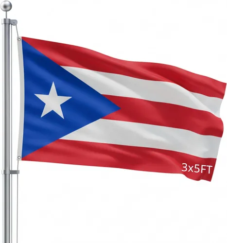 Vista 37 de Bandera para exteriores de SSK de poliéster resistente al clima por ambos lados. Tamaño grande: 3 pies por 5 pies, camuflaje (Army Star (Camo))