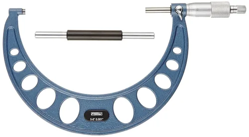 Vista 10 de Fowler 52-253-001-1, micrómetro exterior premium en pulgadas con rango de medición de 0-1