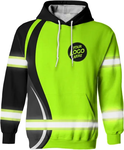 Vista 12 de Uniform Company - Polo reflectante de alta visibilidad para hombres y mujeres, polo de seguridad, ropa de trabajo para trabajadores