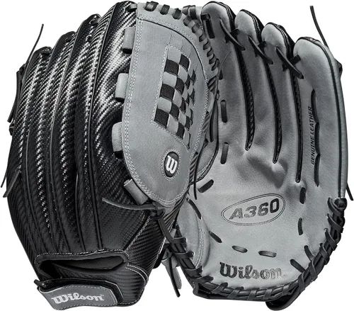 Vista 8 de Wilson 2021 A360 Guante de softbol de lanzamiento lento para adultos